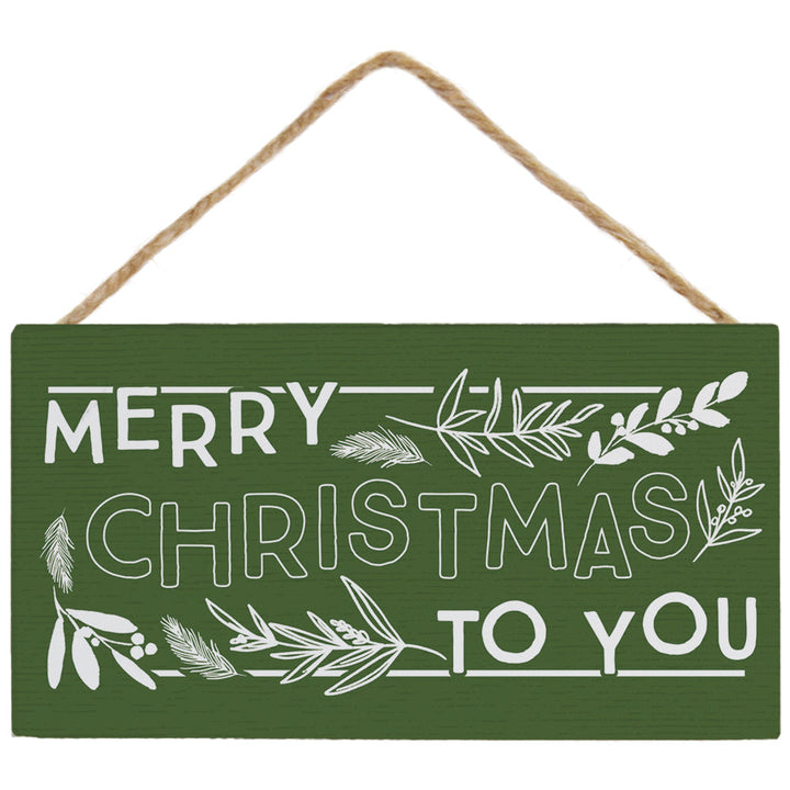 Christmas To You Green