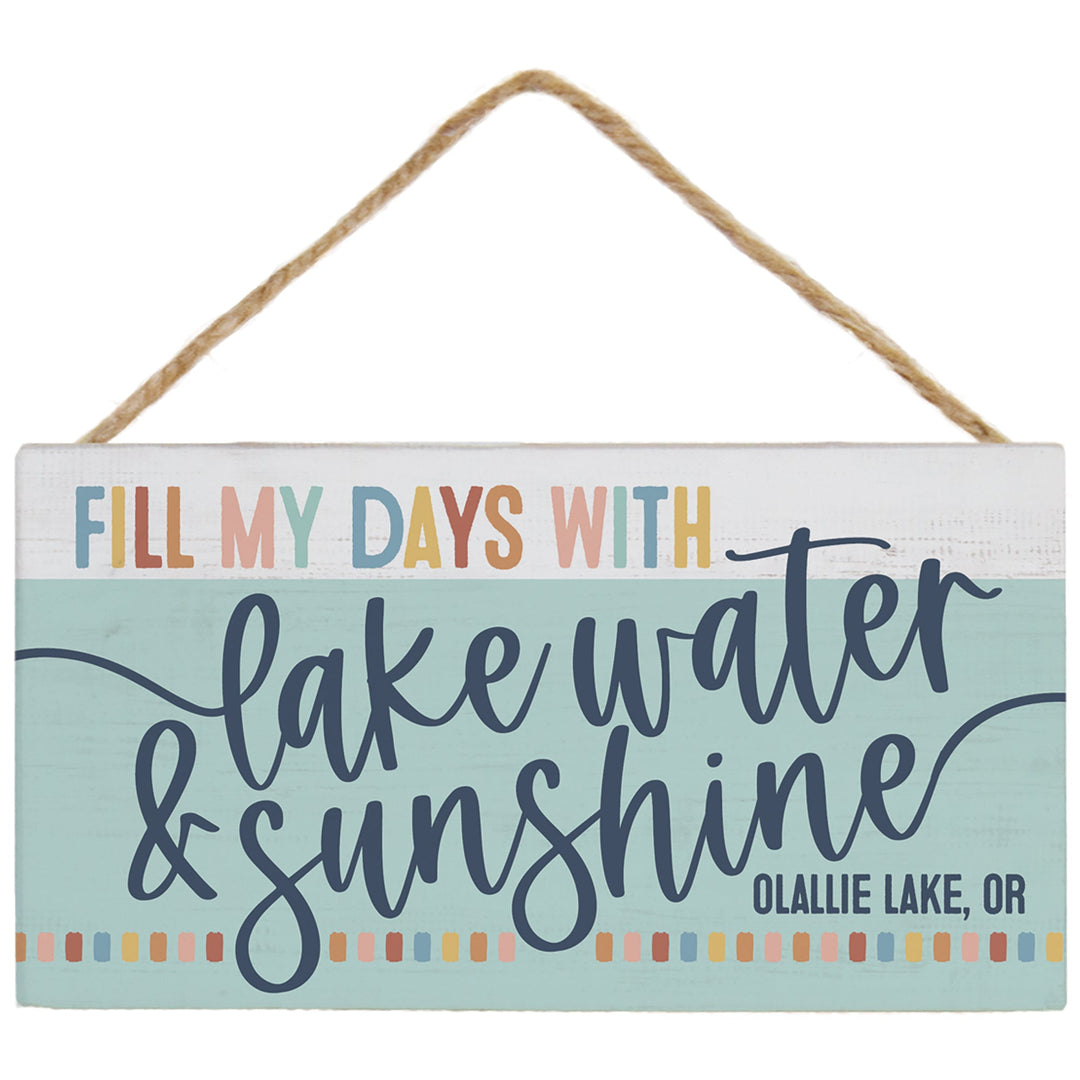 Lake Water & Sunshine LOC