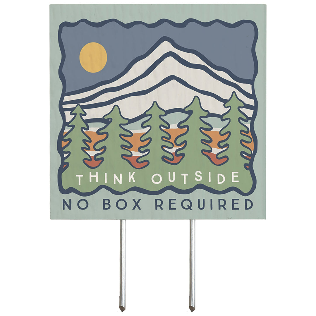 Think Outside Stamp