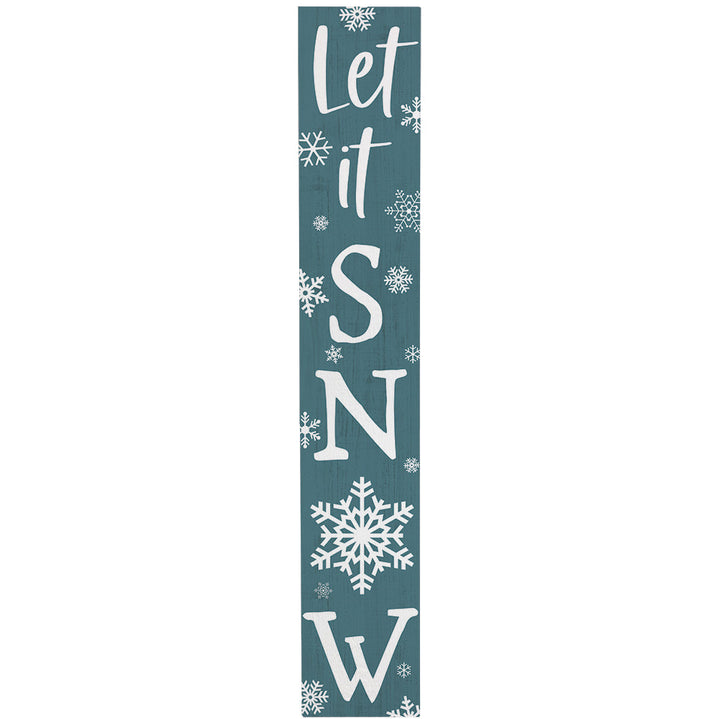 Let It Snow Blue
