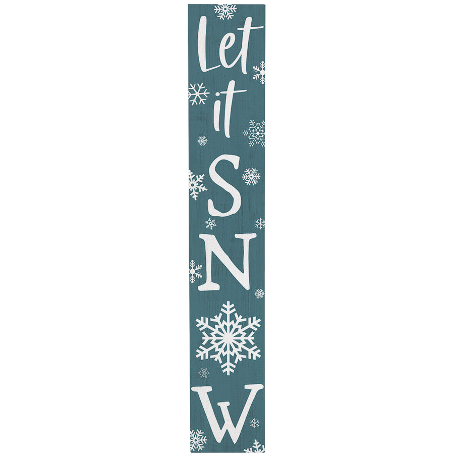 Let It Snow Blue