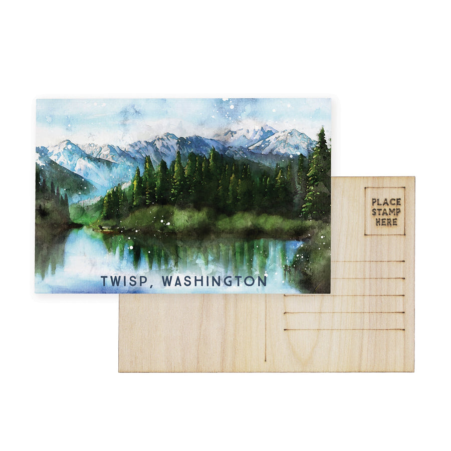 Mountain Lake Scene LOC