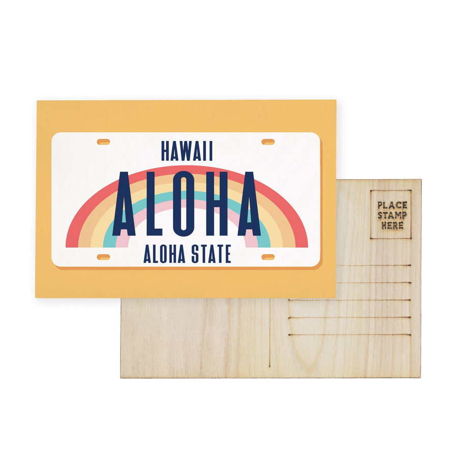 Aloha License Plate
