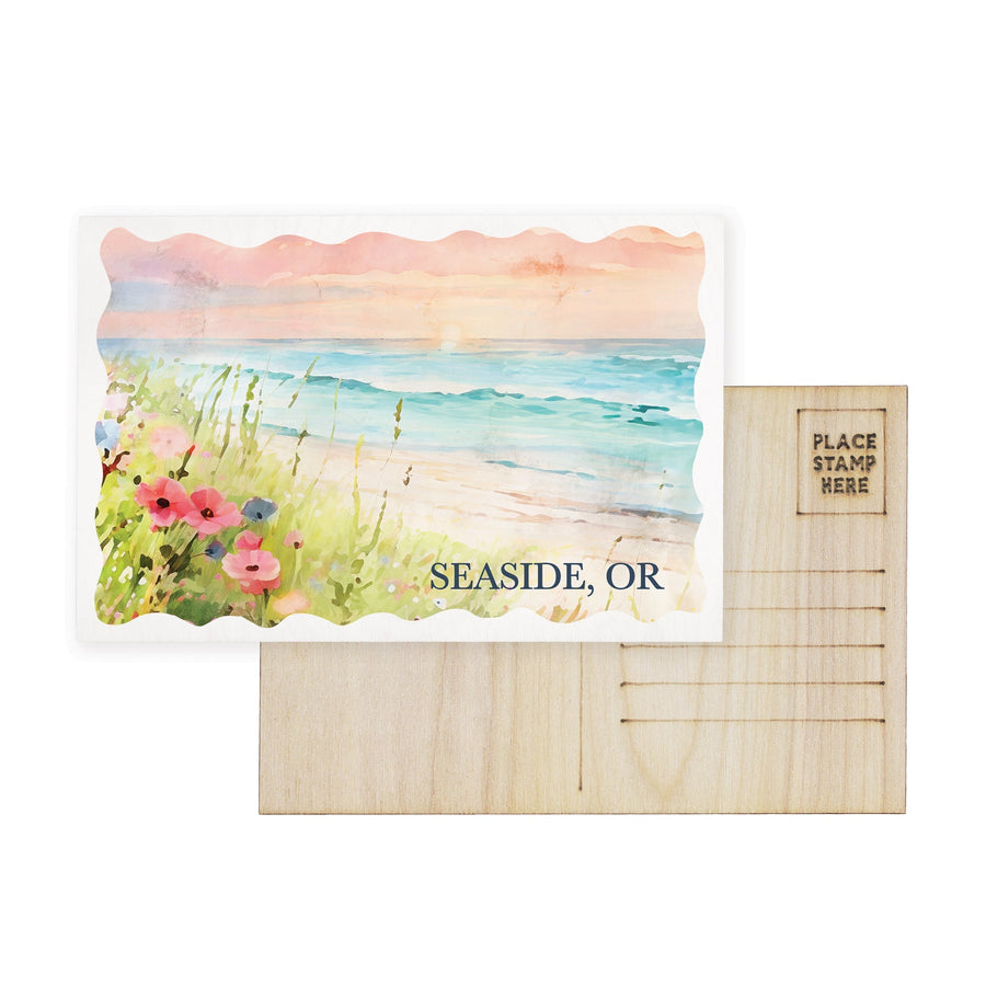 Wildflower Beach Scene LOC