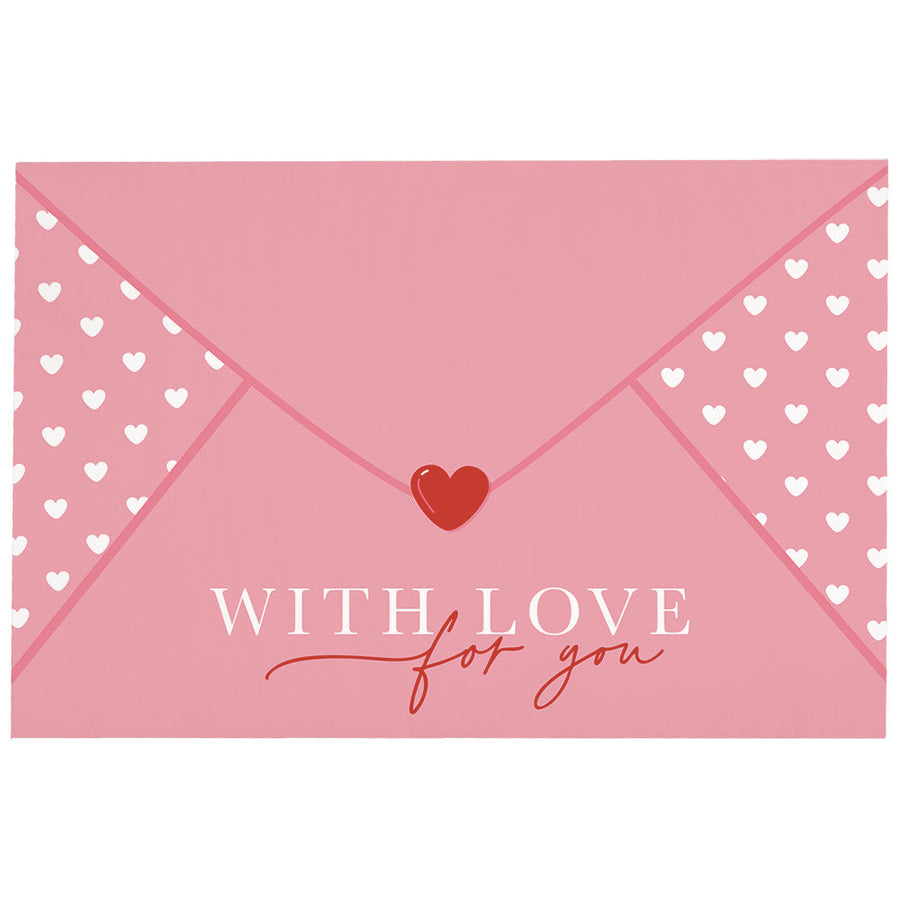 Pink Envelope Love