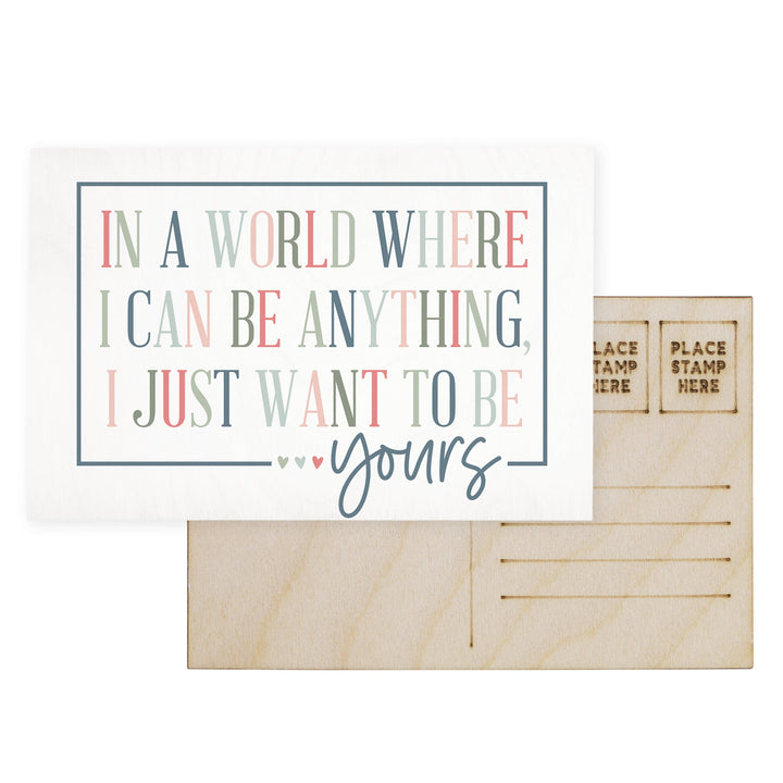 Want To Be Yours