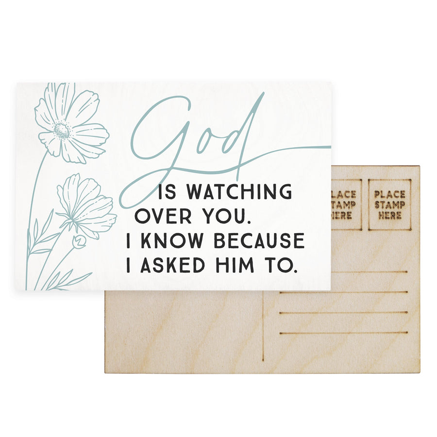 God Watching Flowers