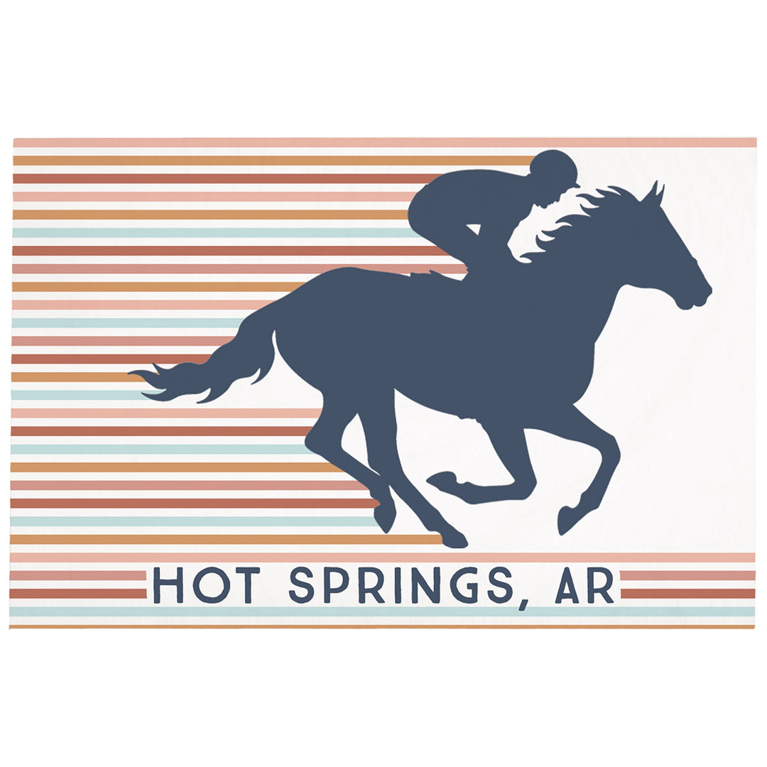 Stripes Derby Horse LOC