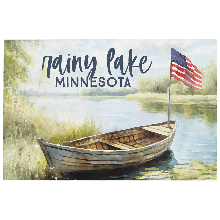 Flag Boat Scene LOC