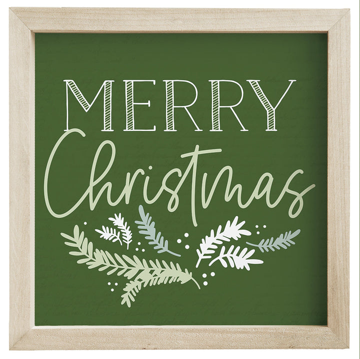 Merry Christmas Green