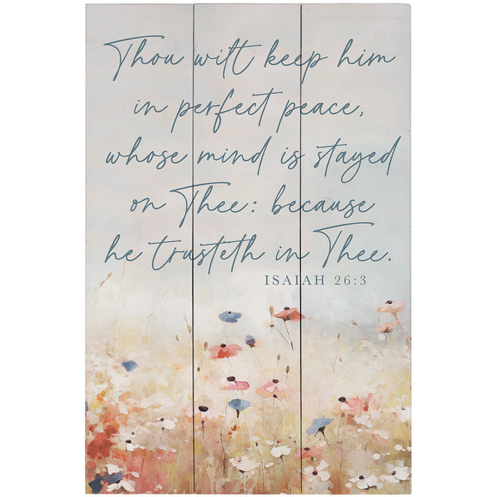 Isaiah 26:3 Flowers