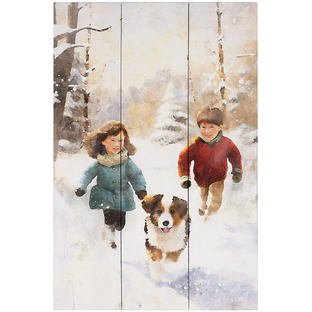 Kids Puppy Scene