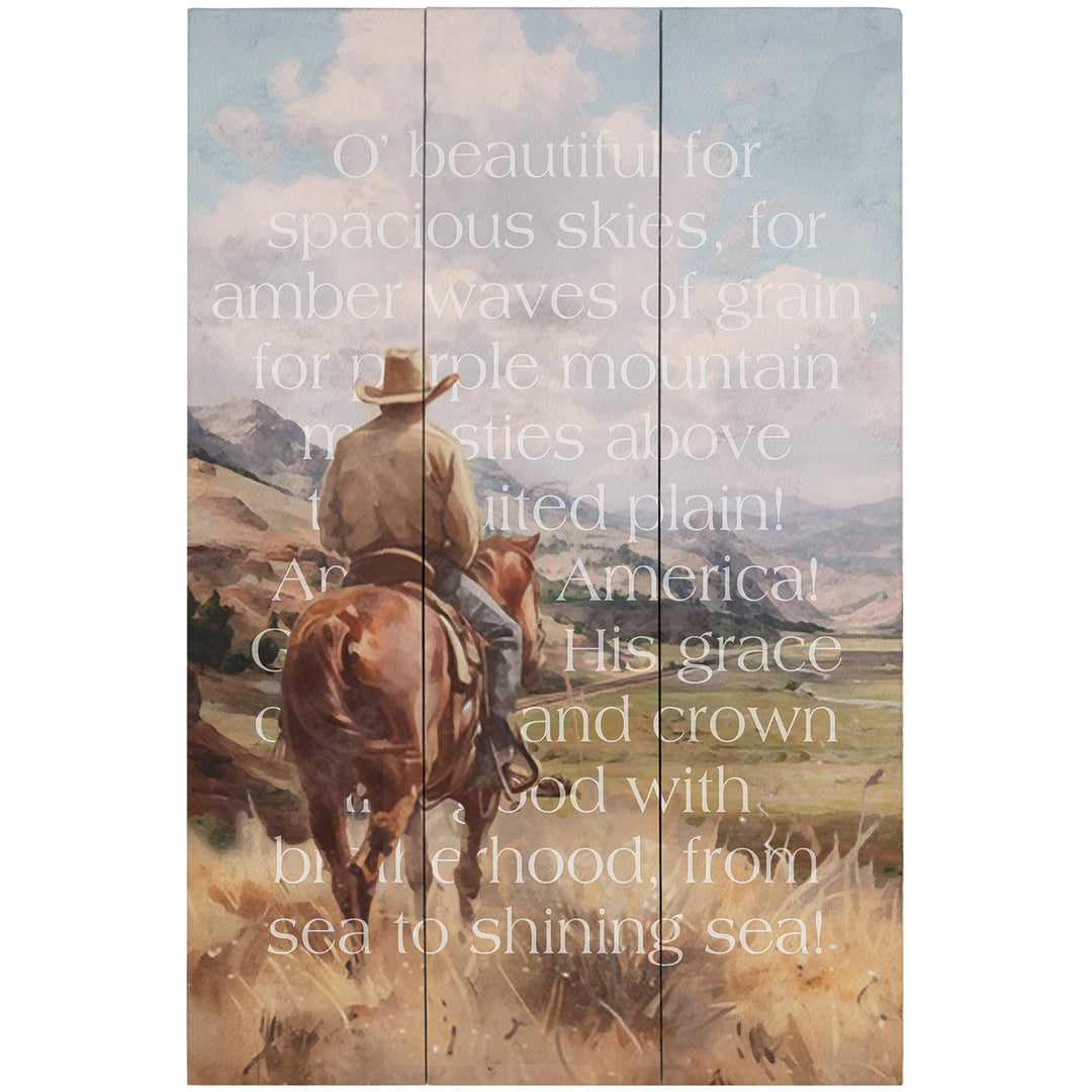 America Beautiful Cowboy