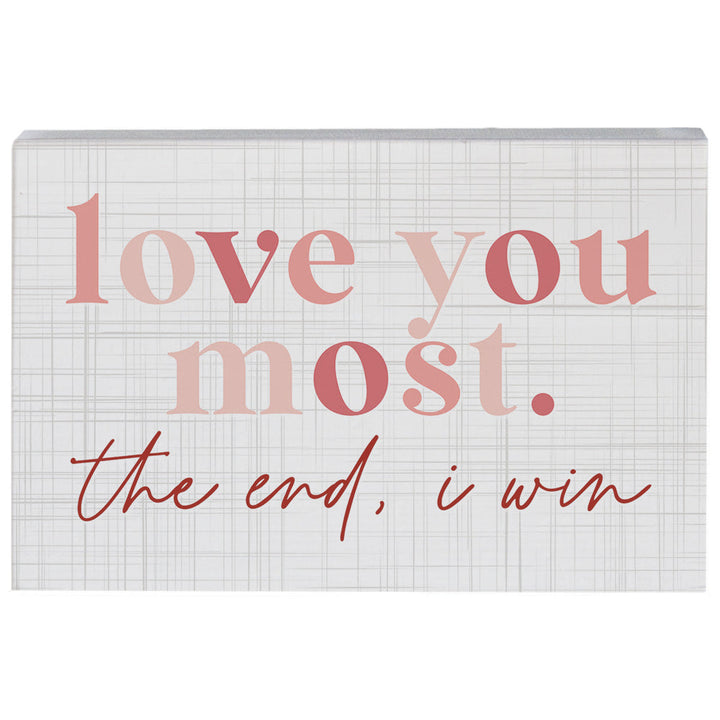 Love Most I Win Pink