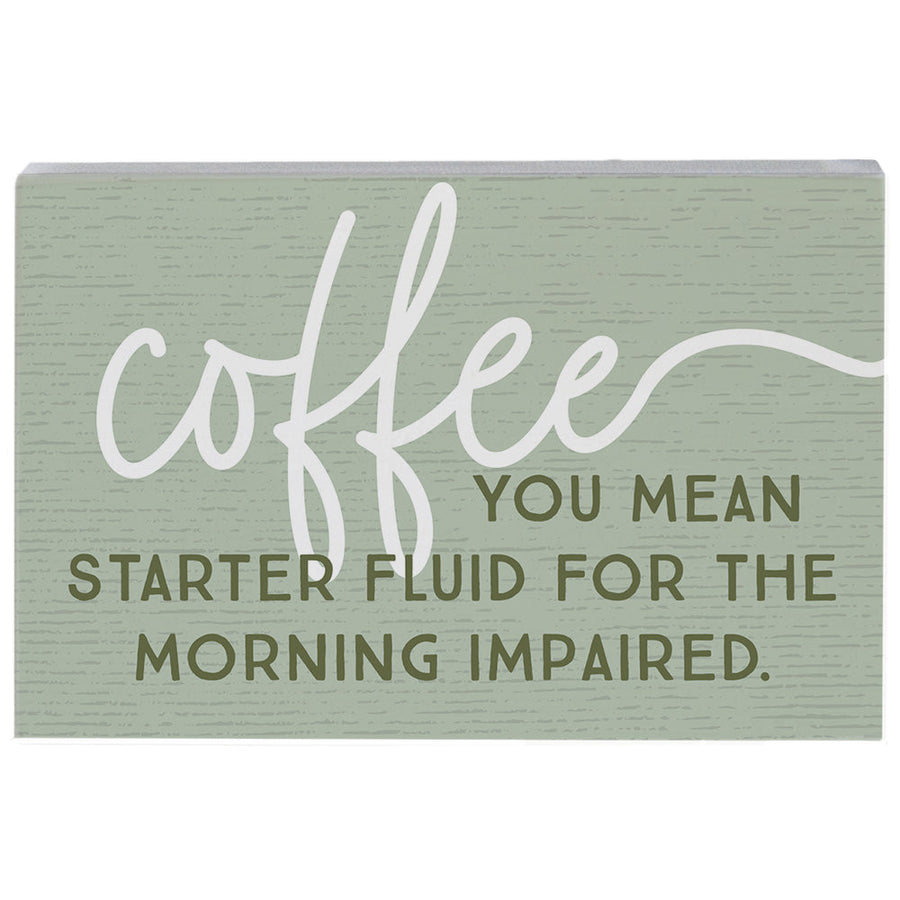 Coffee Starter Fluid