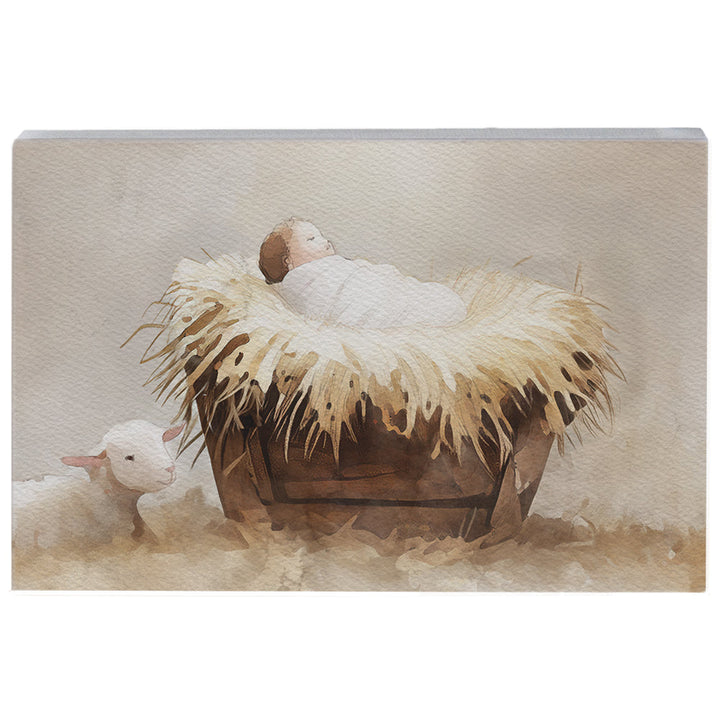 Jesus Manger Art