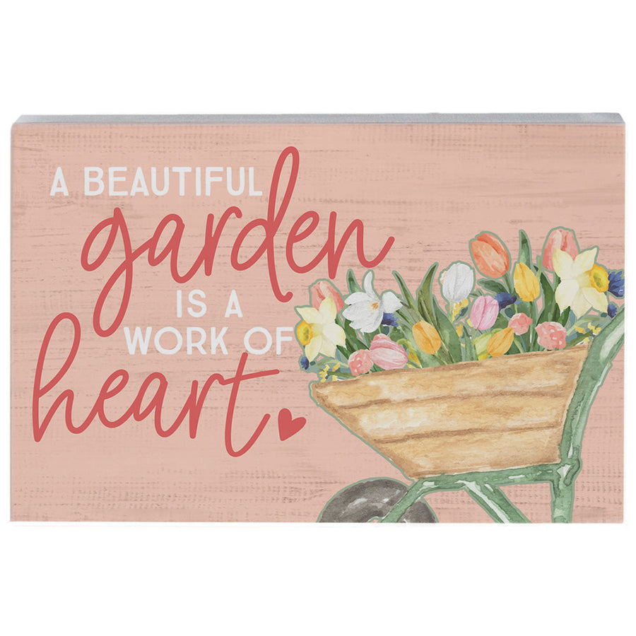 Garden Heart Wheelbarrow