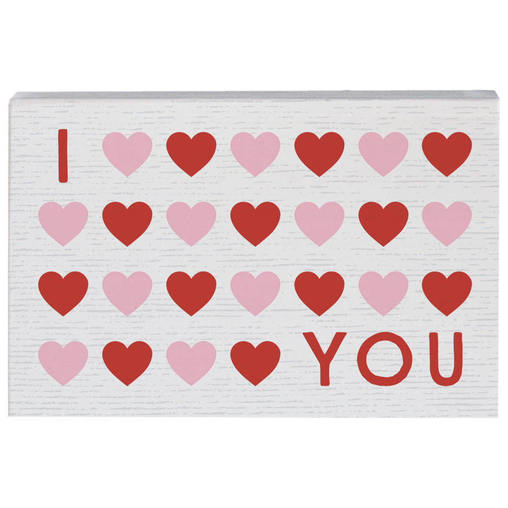 I Pink Red Hearts You