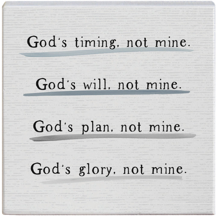 God's Not Mine 
