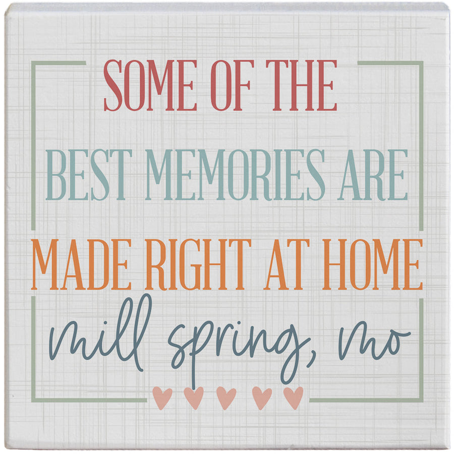 Memories Made At Home LOC