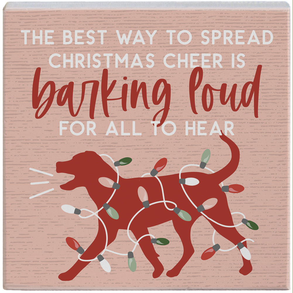 Cheer Barking Loud