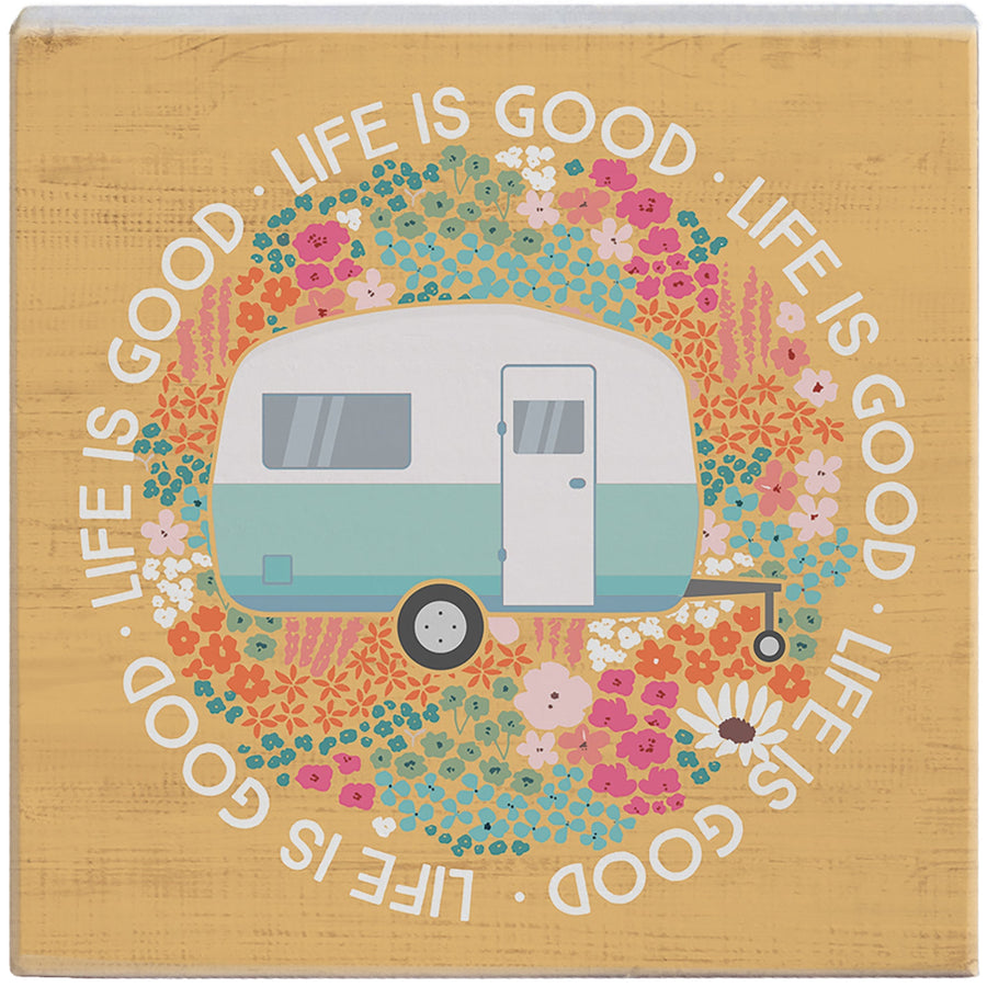 Life Good Floral Camper