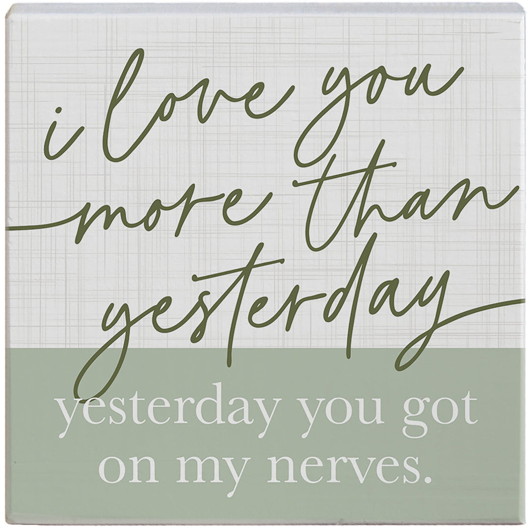 Love You Yesterday
