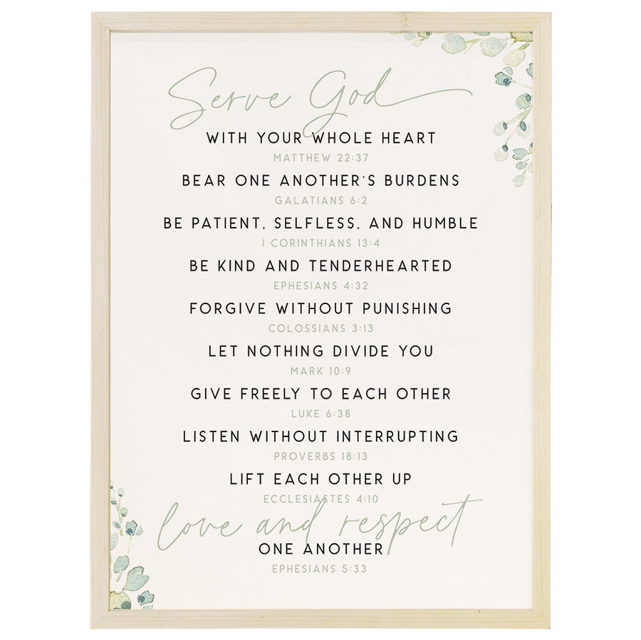 Serve God Love