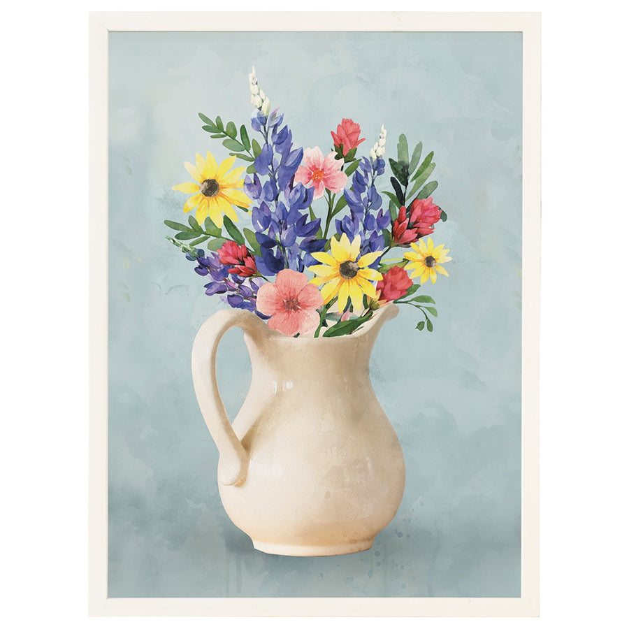 Wildflowers Pitcher Art