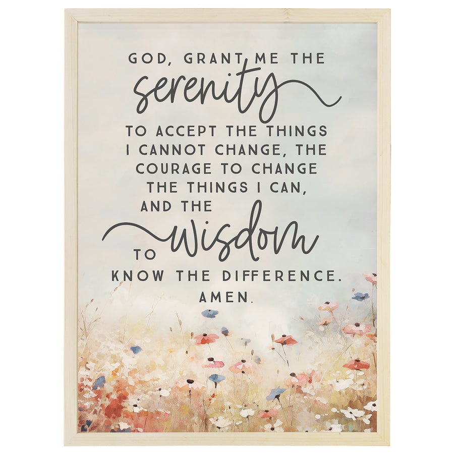 Serenity Prayer Flowers