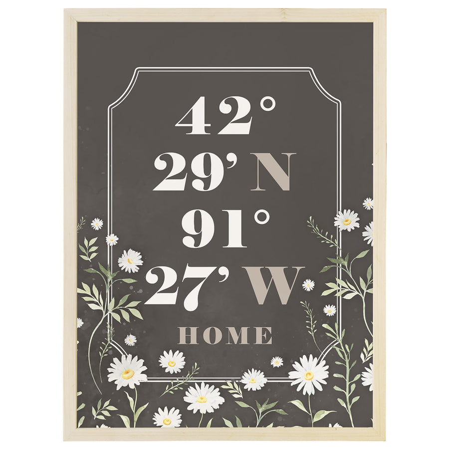 Coordinates Gray Daisies LOC