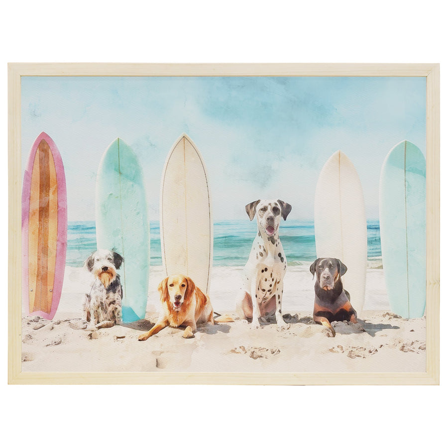 Surfing Beach Dogs