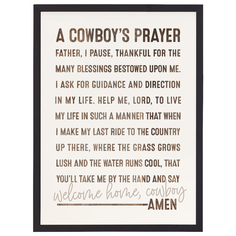Cowboys Prayer