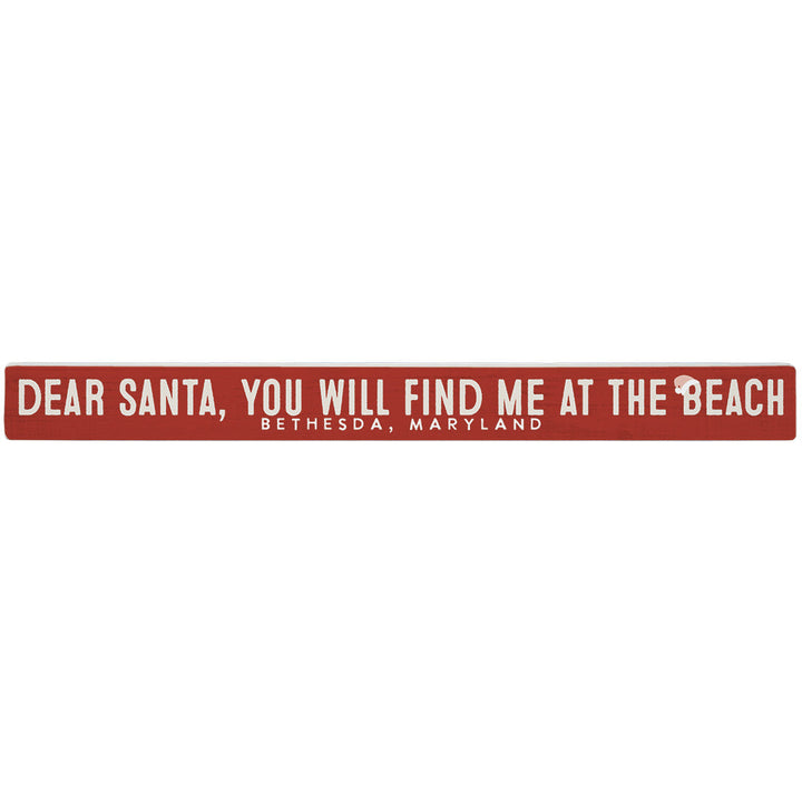 Dear Santa Beach LOC