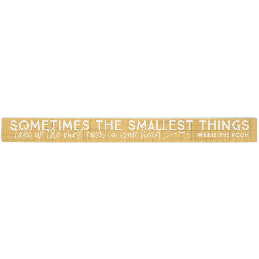 Smallest Things Yellow