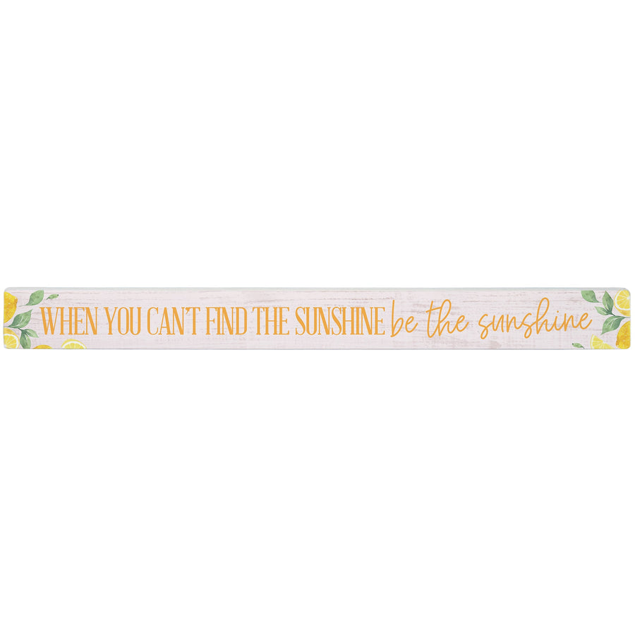 Be Sunshine Lemons