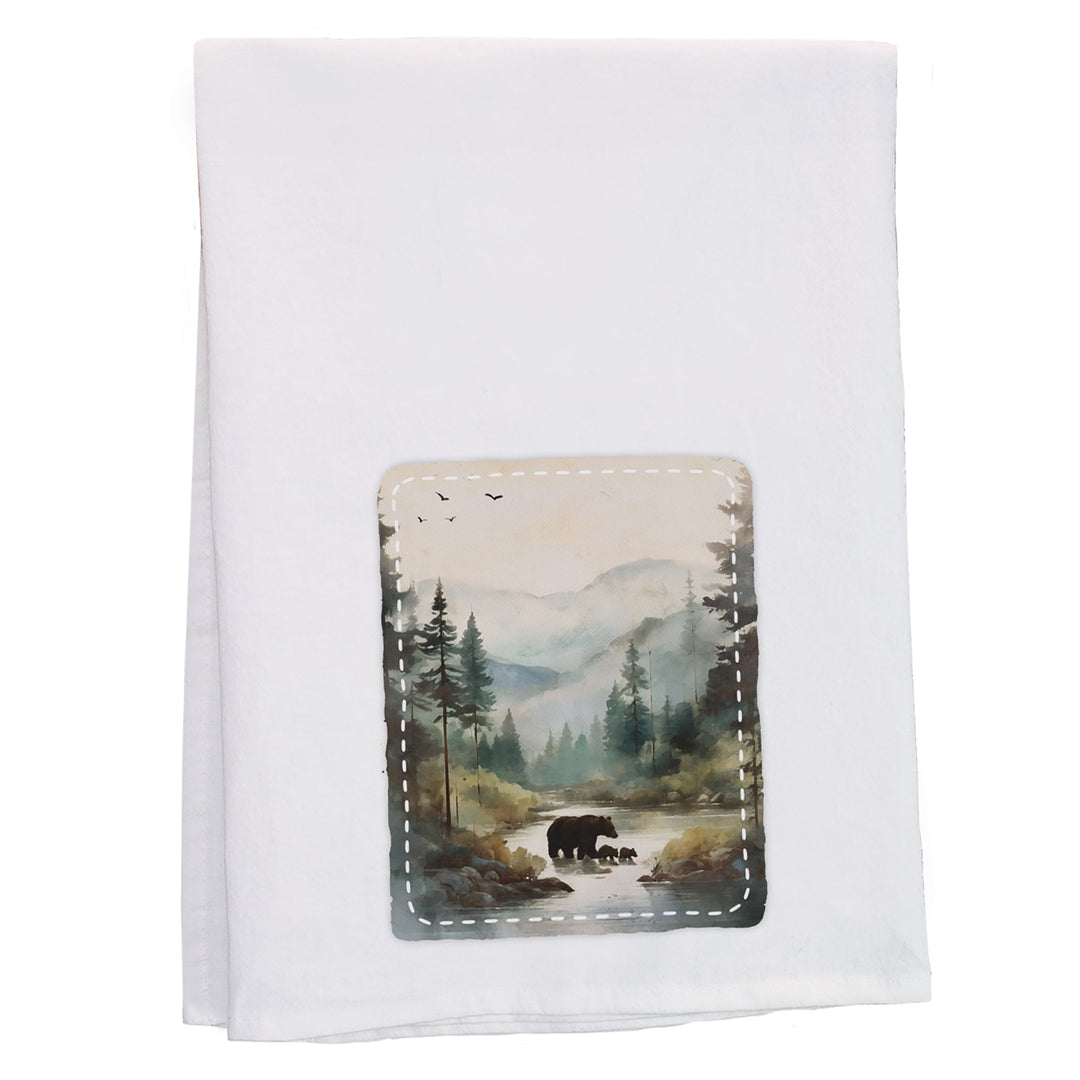 Mountain Bears Scene