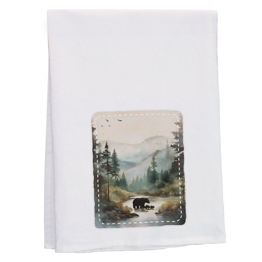 Mountain Bears Scene