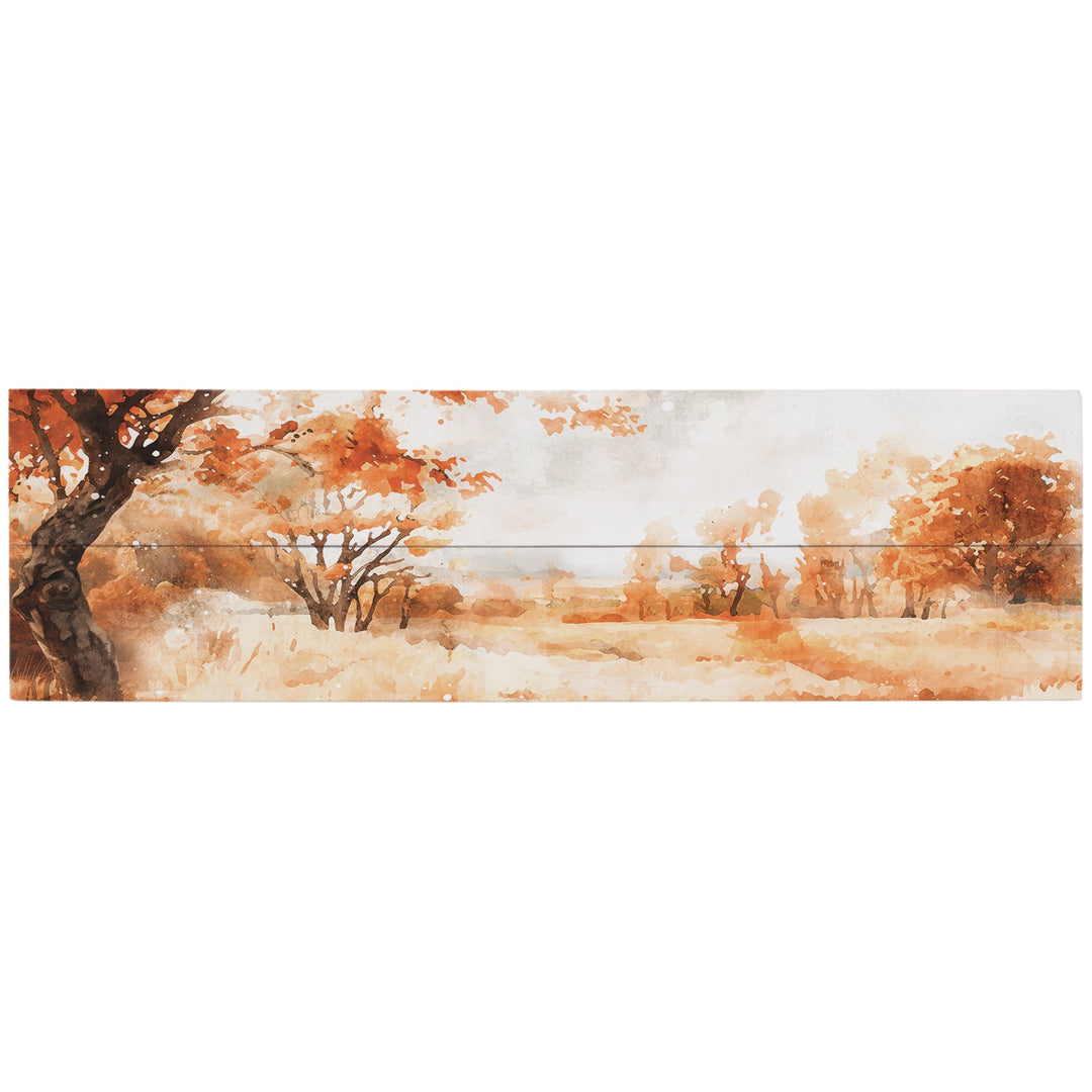 Fall Field Scene