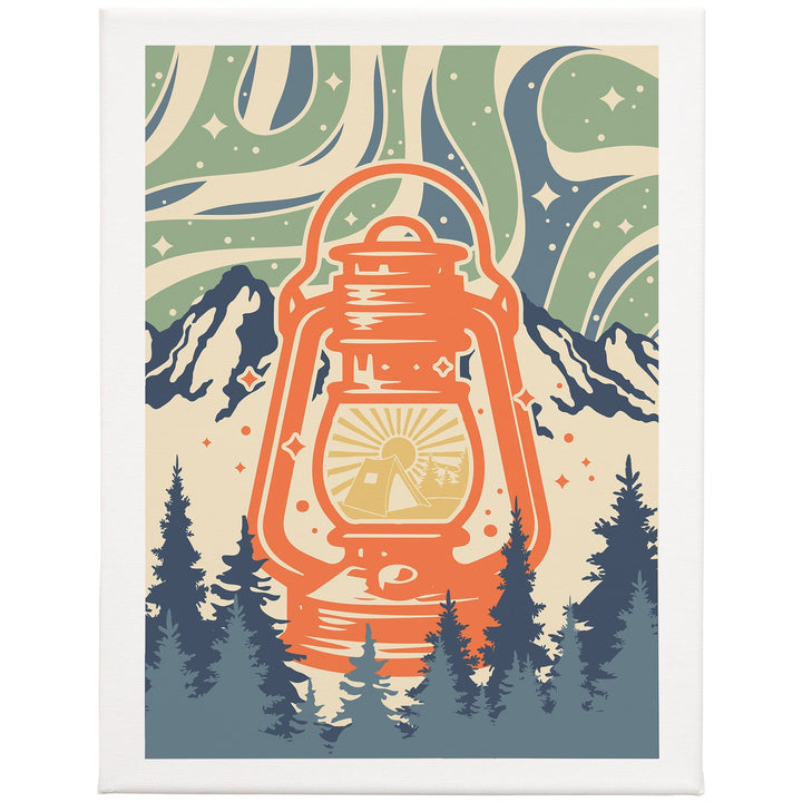 Camping Lantern 9x12