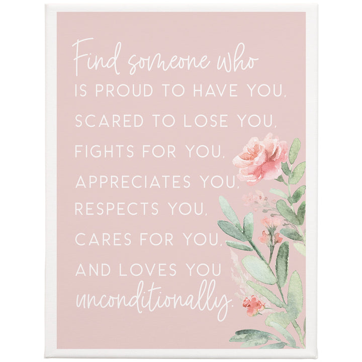 Find Someone Pink 9x12