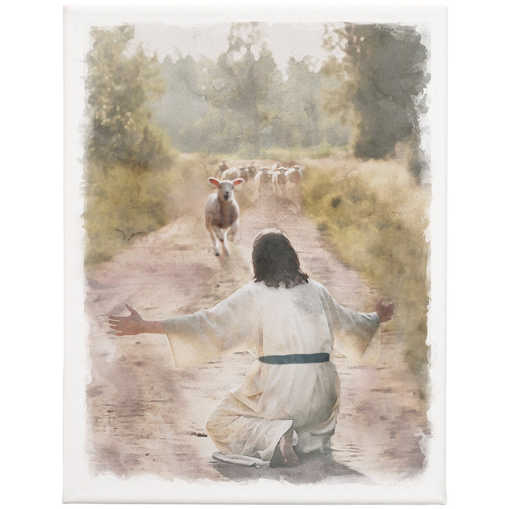 Prodigal Lamb Returns 9x12