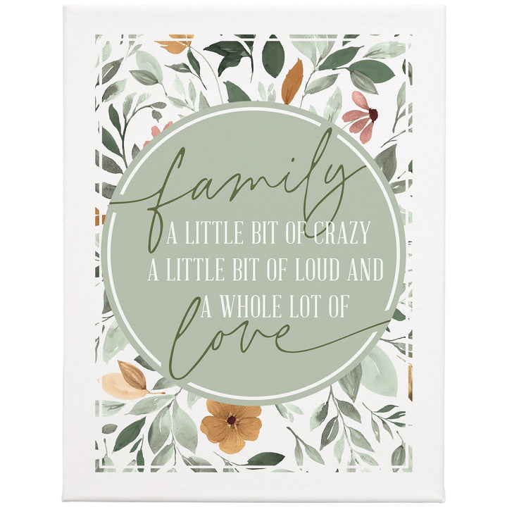 Family Love Leaves 9x12